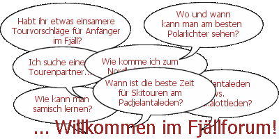 Fragen im Fjällforum